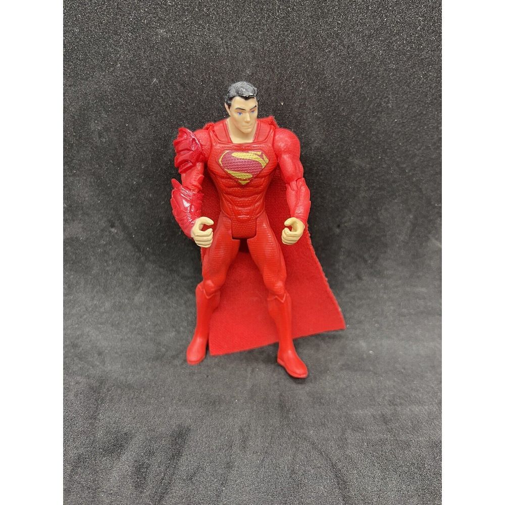 Superman 2013 DC UNIVERSE Mega Wrecking Ball Man of Steel RED Super Man MOC